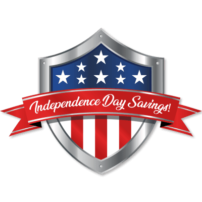 Independence Day Savings Throughout July!